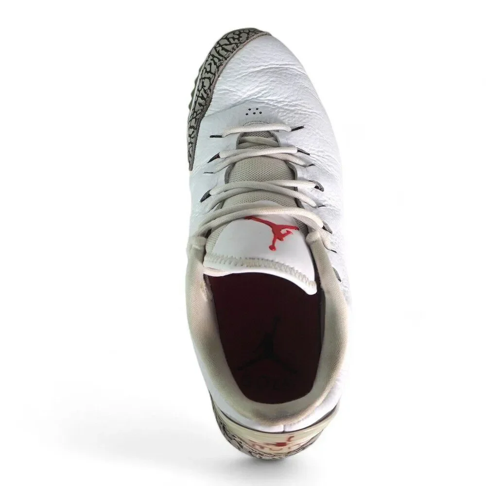 Jordan ADG 'White Cement' Spikeless Golf Shoes AR7995-100 Men's 8.5‎